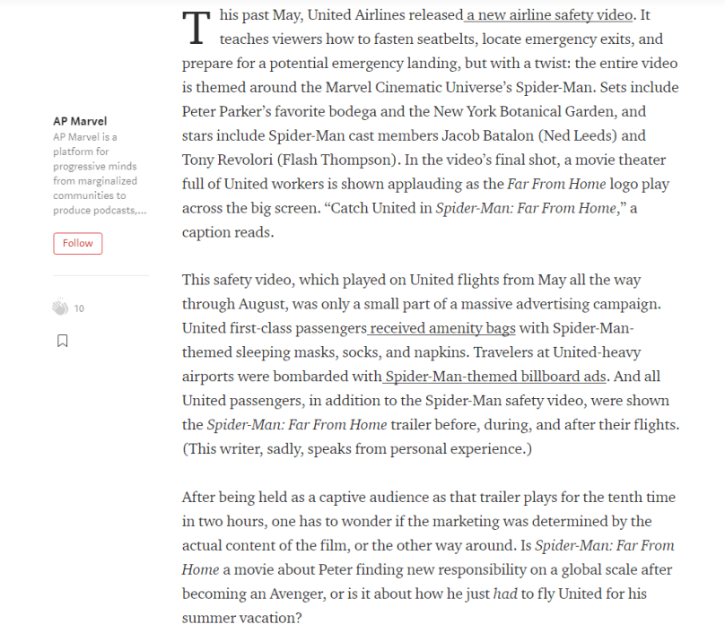 spiderman united screencap